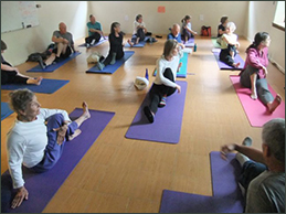 yoga class